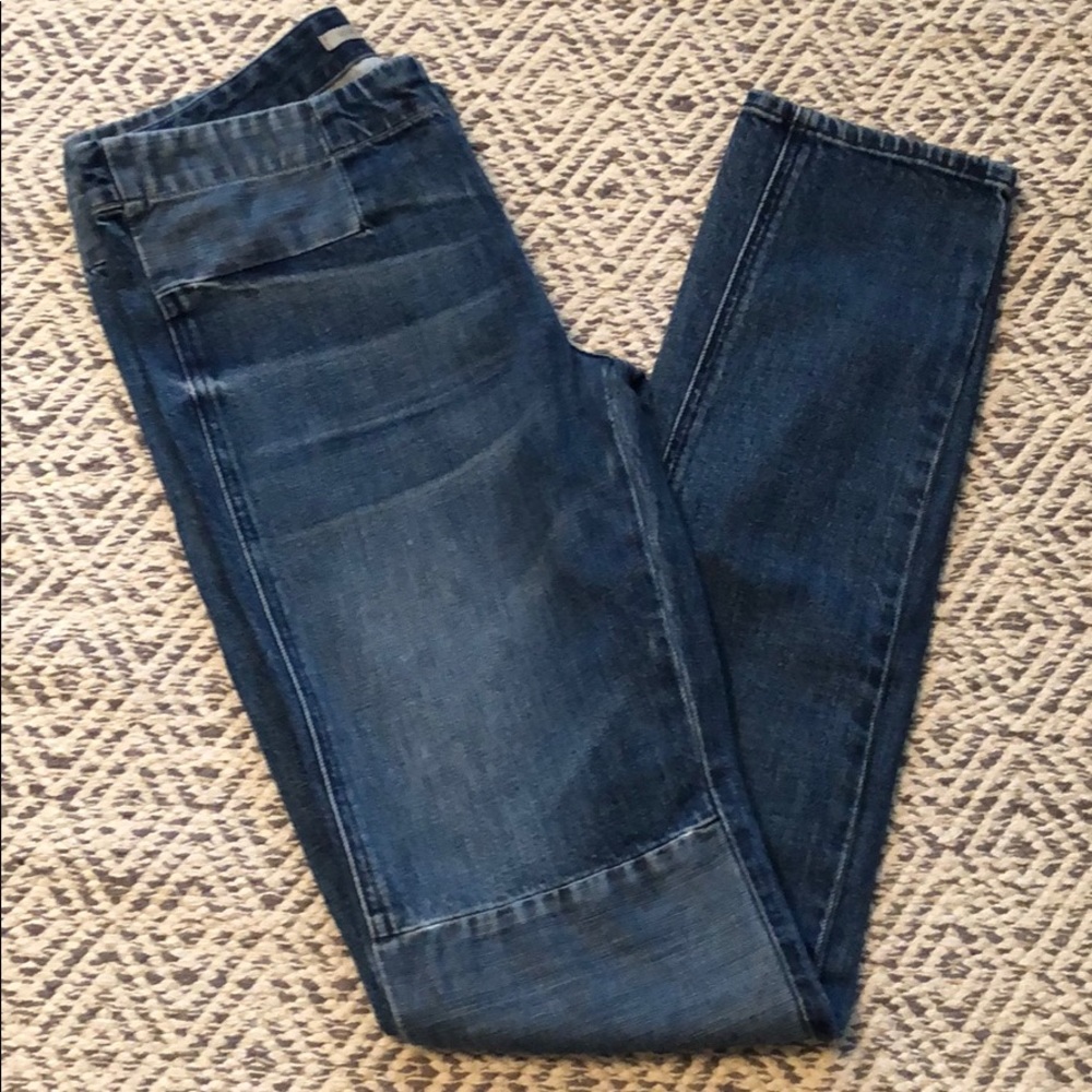 ✨ LAST CHANCE ✨ VINCE Patchwork Mid Rise Skinny Jeans | 27